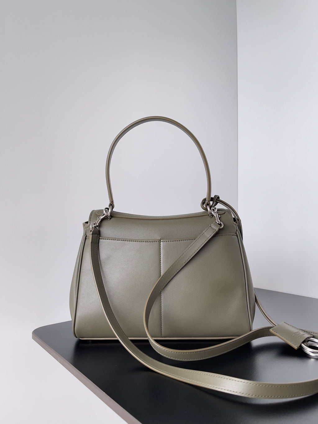 Medium Olive Green Balenciaga Rodeo Bag