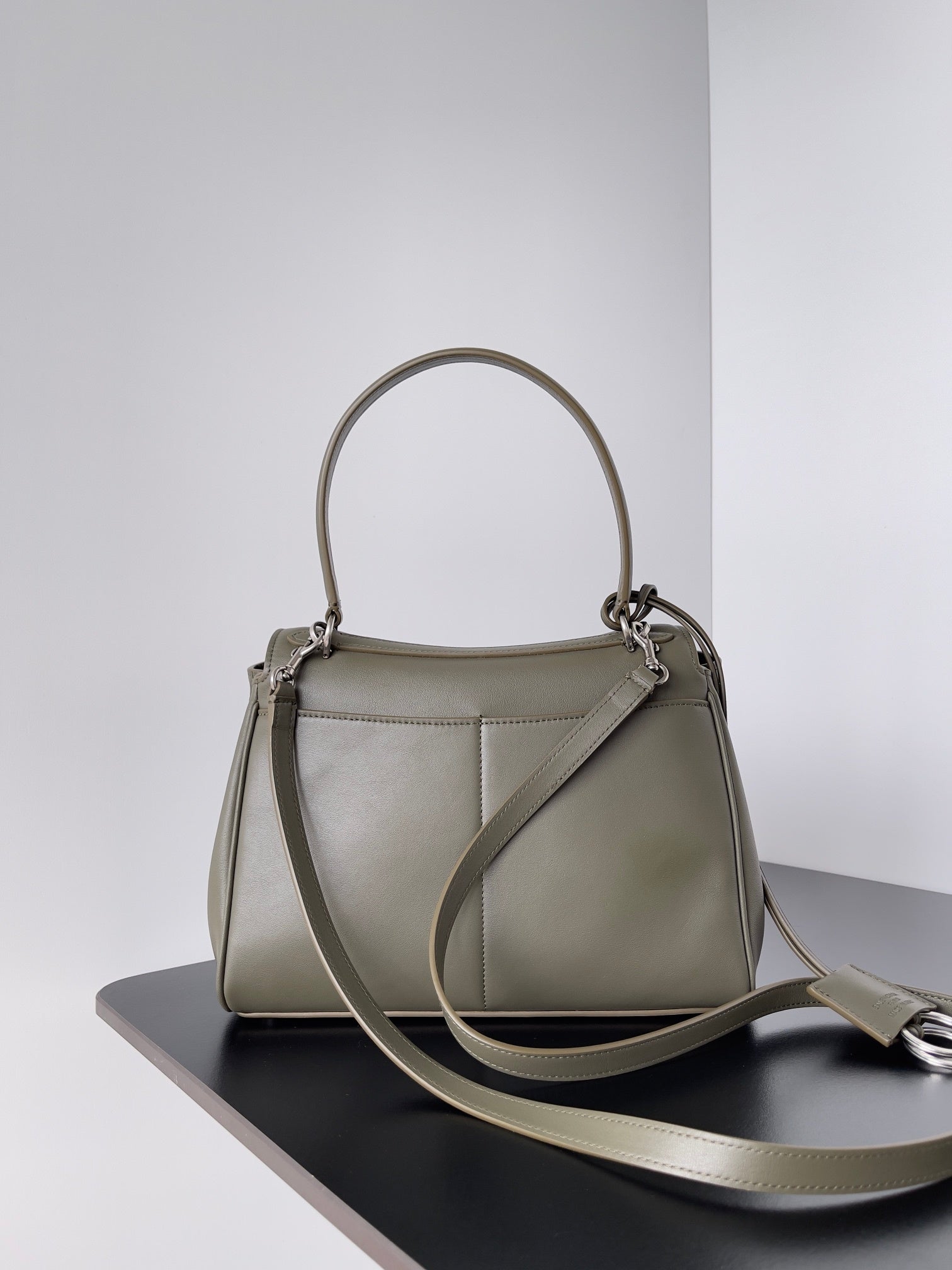 Medium Olive Green Balenciaga Rodeo Bag