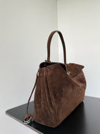 Brown Suede Medium Balenciaga Rodeo Bag