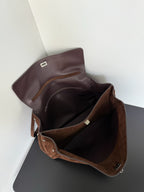 Brown Suede Medium Balenciaga Rodeo Bag