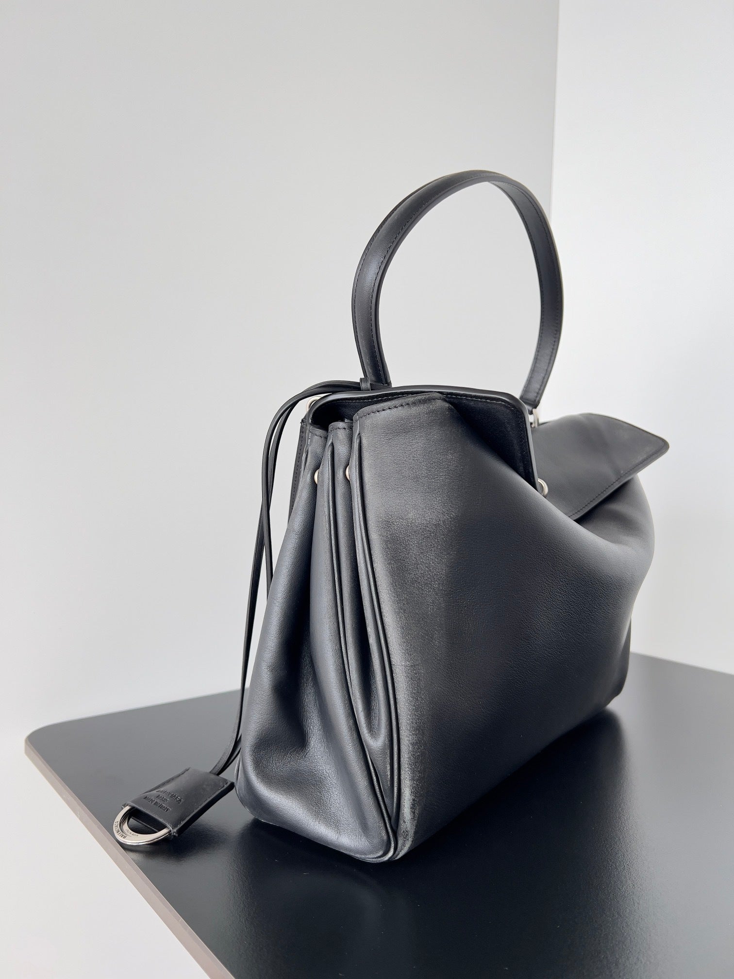 Black Medium Balenciaga Rodeo Bag