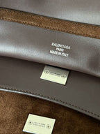 Brown Suede Medium Balenciaga Rodeo Bag