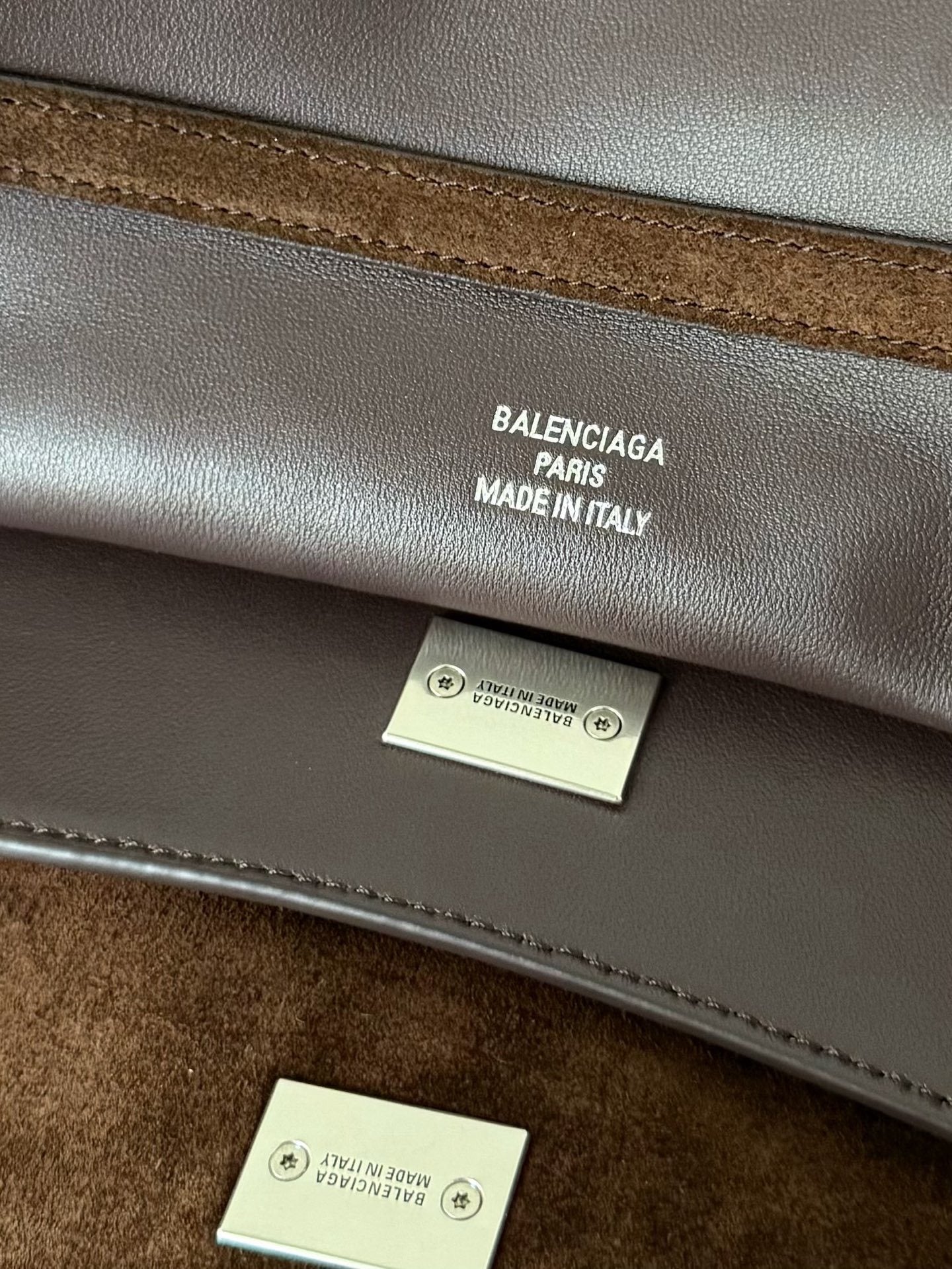 Brown Suede Medium Balenciaga Rodeo Bag
