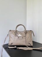Beige Medium Balenciaga Le City Bag