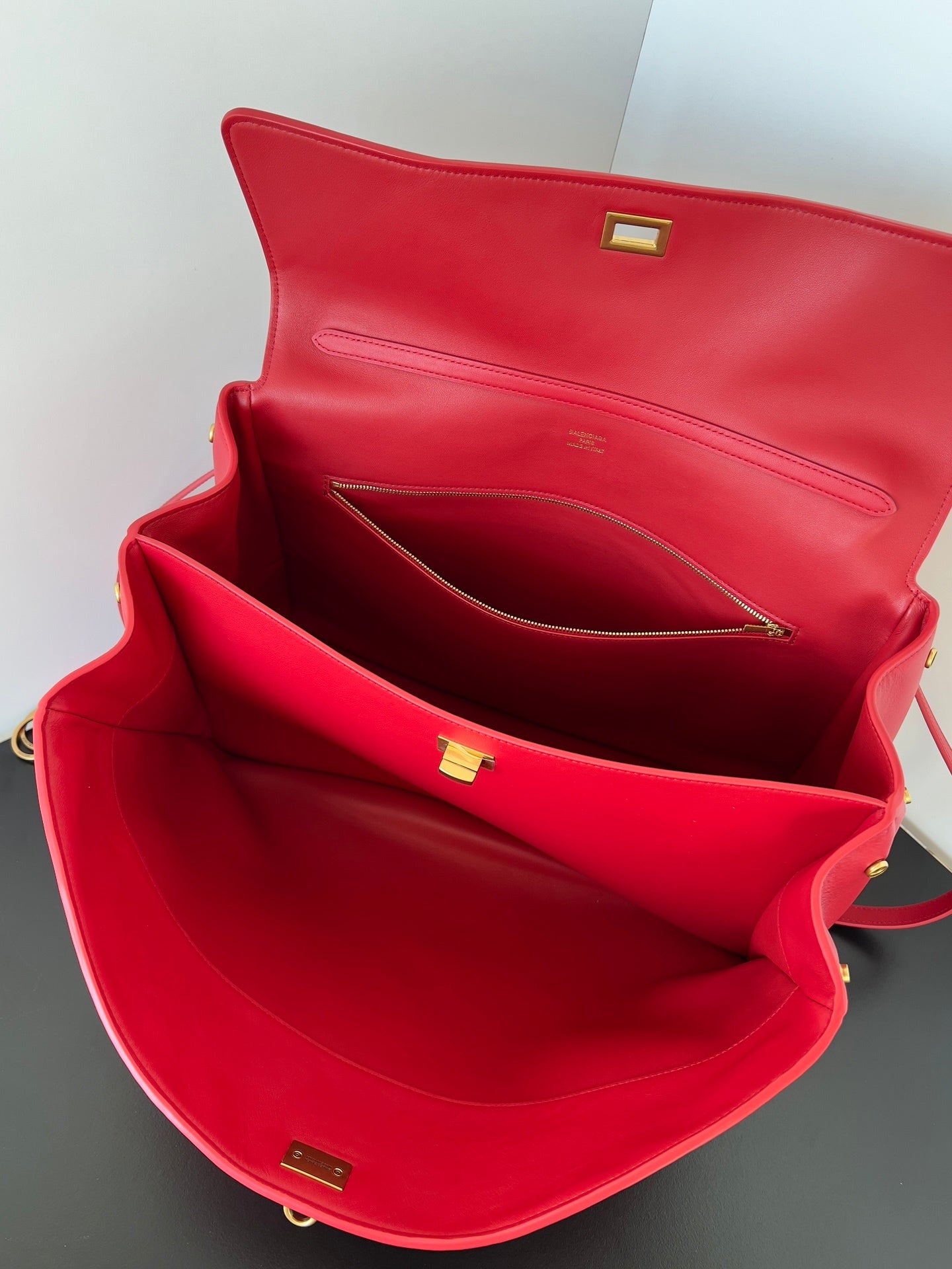 Cherry Red Medium Balenciaga Rodeo Bag