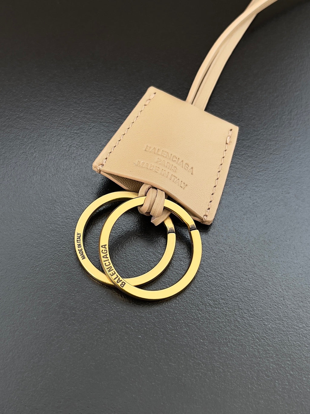 Beige Balenciaga Medium Rodeo Bag