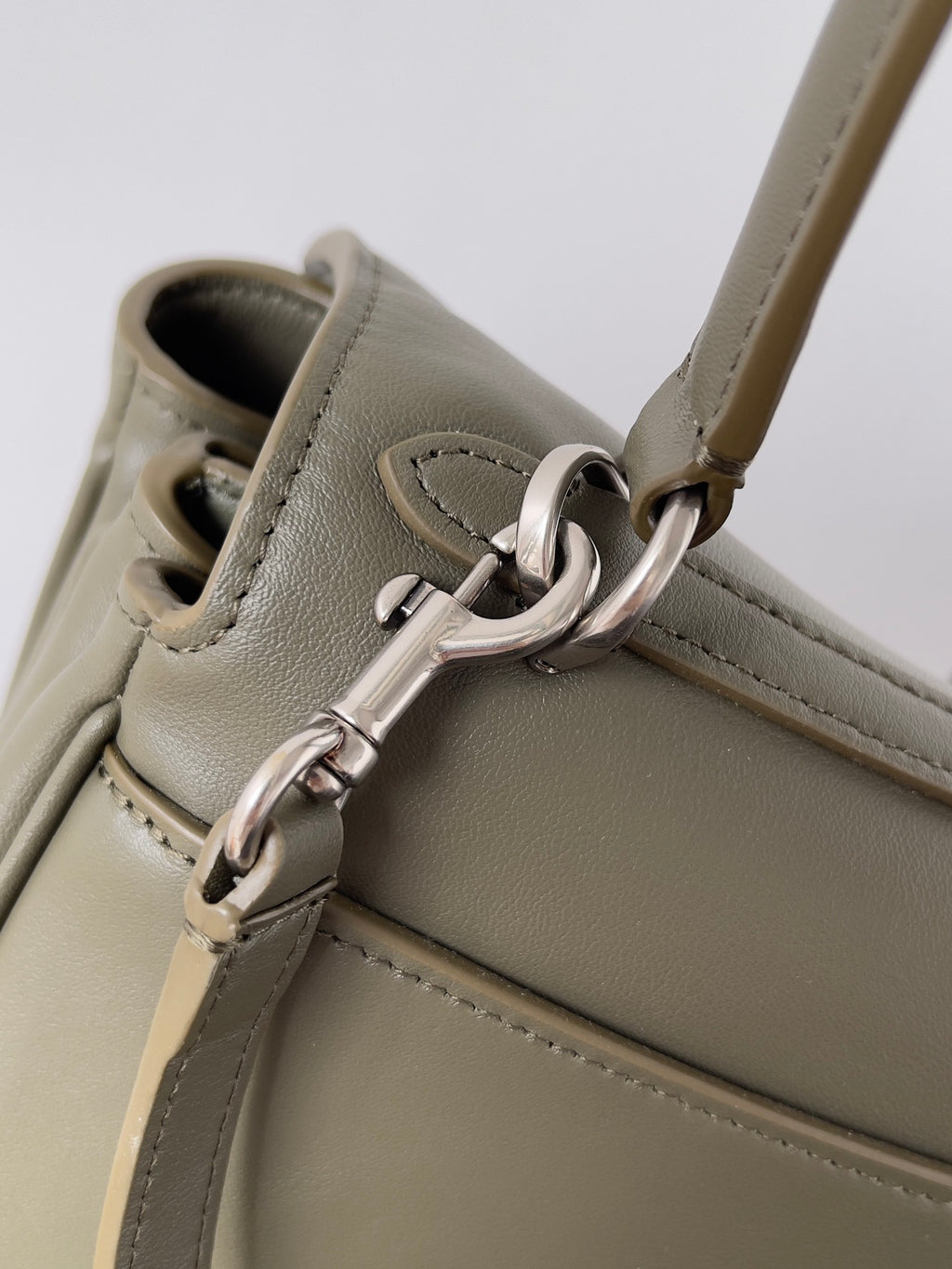 Medium Olive Green Balenciaga Rodeo Bag