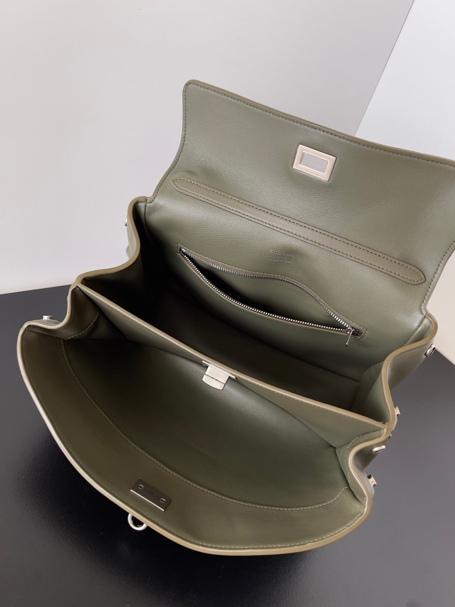 Medium Olive Green Balenciaga Rodeo Bag