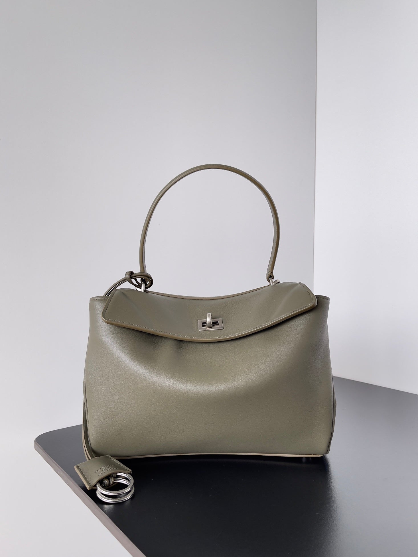 Medium Olive Green Balenciaga Rodeo Bag
