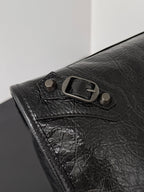 Black Medium Balenciaga Le City Bag