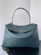 Pine Green Medium Balenciaga Rodeo Bag
